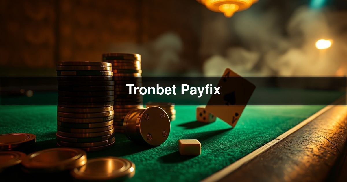 Tronbet Payfix