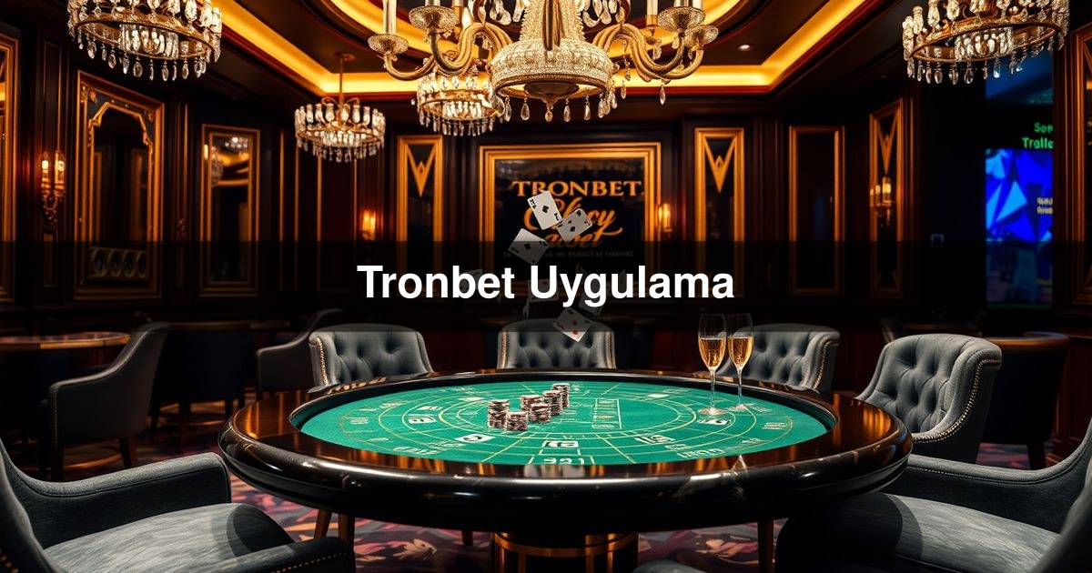 Tronbet Uygulama